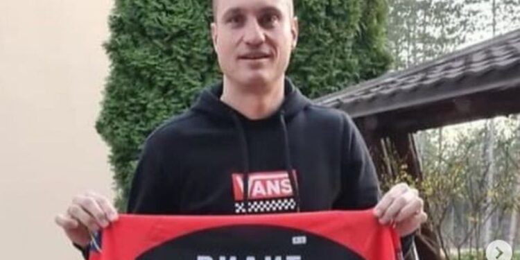 Nemanja Vidić posetio Slobodu iz Užica