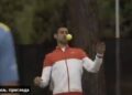 Đoković kao Ronaldo: Nole fudbalskim majstorijama sa teniskom lopticom oduševio navijače (VIDEO)