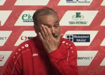 Srpski trener plakao zbog bolesne ćerke: Krio od svih da je 30 dana u bolnici, pa ga stigle emocije (VIDEO)