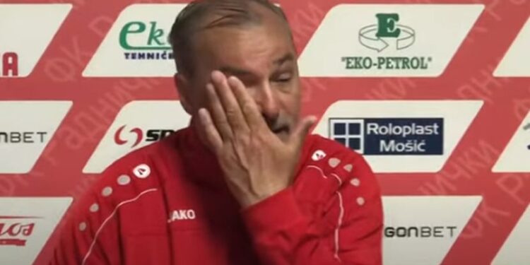 Srpski trener plakao zbog bolesne ćerke: Krio od svih da je 30 dana u bolnici, pa ga stigle emocije (VIDEO)