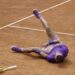 Nadal se valjao po šljaci: Sapleo se i pao, kukao od bolova i držao se za kuk (FOTO/VIDEO)