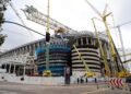 Madrid u dimu: Goreo stadion Reala (VIDEO)