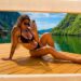 Žena Darka Miličića se skinula u kupaći, pratioci oduševljeni: Tetovaže, obline, savršena pozadina… (FOTO)