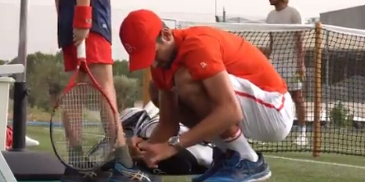 Novakov sin u dresu Zvezde igrao tenis! (FOTO)