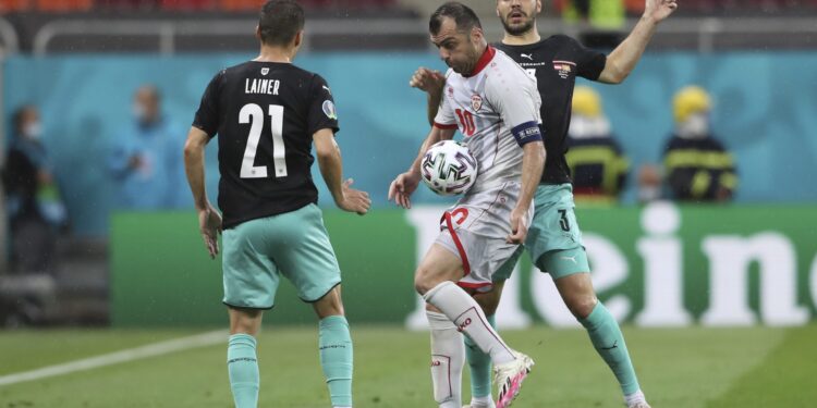 Austrija srušila „snove“ Severne Makedonije: Pandev postigao istorijski gol (VIDEO)