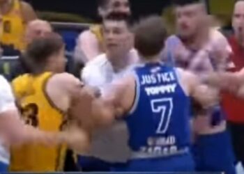 Potukli se srpski košarkaši u finalu prvenstva Hrvatske (VIDEO)