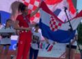 Knin dočekao zlatnu olimpijku: Hrvatska šampionka koja slavi oluju pevala Tompsonovu pesmu