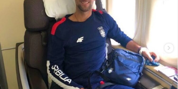 Novak se oglasio moćnom porukom iz aviona: Idemooooo! Srbija do Tokija (FOTO)