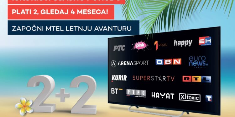 Provedite leto uz MTEL TV