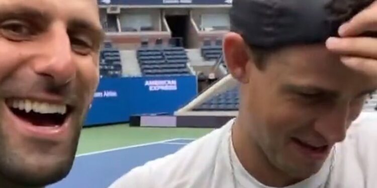 Novak i Vasek trenirali u Njujorku: Ovako na kraju izgleda onaj ko vežba sa Đokovićem