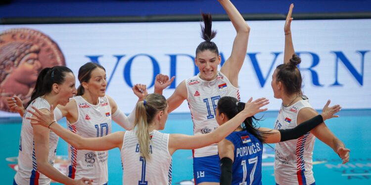 Srpkinje deklasirale Francusku: Odbojkaška fantazija u Areni