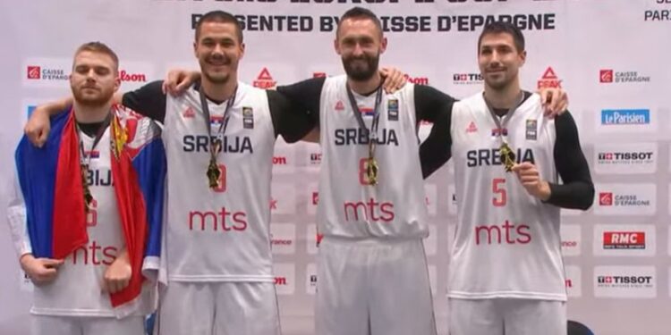 Basketaši Srbije šampioni Evrope! Orlovi razbili Litvaniju pa podigli pehar ispod Ajfelove kule! (VIDEO)