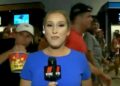 “Nemoj da me diraš, molim te”: Novinarka besna na ponašanje navijača pred meč (VIDEO)