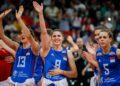 Sve spremno za spektakl: Krcata Arena uz srpske odbojkašice u finalu Evropskog prvenstva