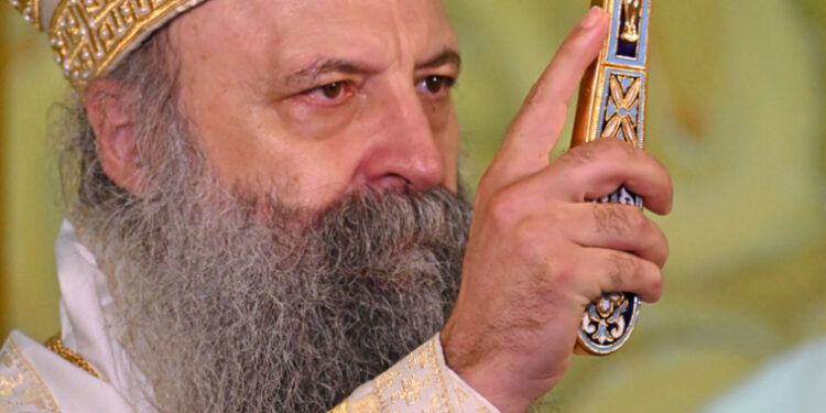Patrijarh Porfirije služio liturgiju u Sarajevu