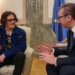 Predsednik Aleksandar Vučić ugostio Džonija Depa (VIDEO)