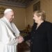 Angela Merkel u oproštajnoj poseti kod papa Franje
