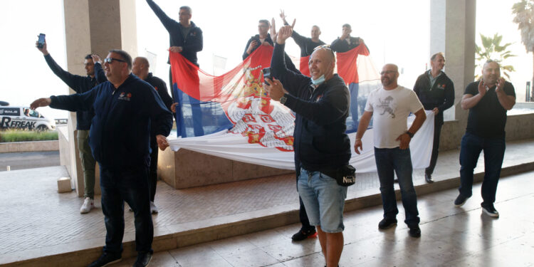 5.000 navijača Srbije uz reprezentaciju u Lisabonu