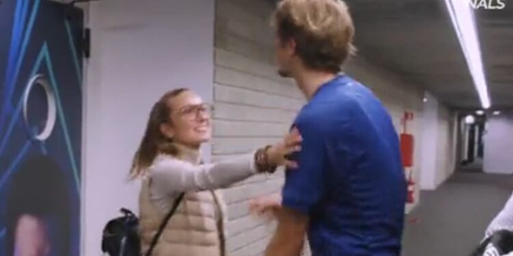 Jelena Đoković i Vajda čestitali Zverevu posle pobede (VIDEO)