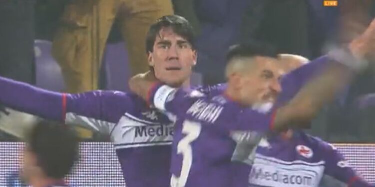 Vlahović heroj Firence! Srbin dao 2 gola Milanu za totalni delirijum navijača Fjorentine! (VIDEO)