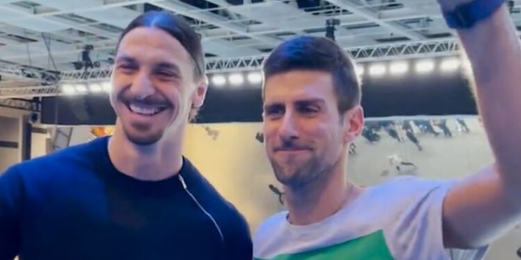 Đoković sreo Ibrahimovića u Torinu, nastala ludnica uz hit Nade Topčagić (VIDEO)