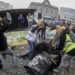 Haos u Briselu: Desetine hiljada ljudi na ulicama, suzavac, vodeni topovi i barikade (VIDEO)