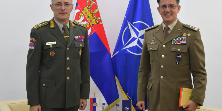 Razgovori o saradnji Vojske Srbije i NATO-a