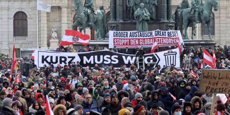 Demonstracije u Beču za vikend dozvoljene tek od 18 sati