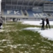 Radna akcija Metalca – 30cm snega pred gostovanje Partizana (VIDEO)