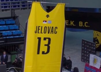 Cela hala plakala za Jelovcem: AEK povukao dres sa brojem 13 (VIDEO)