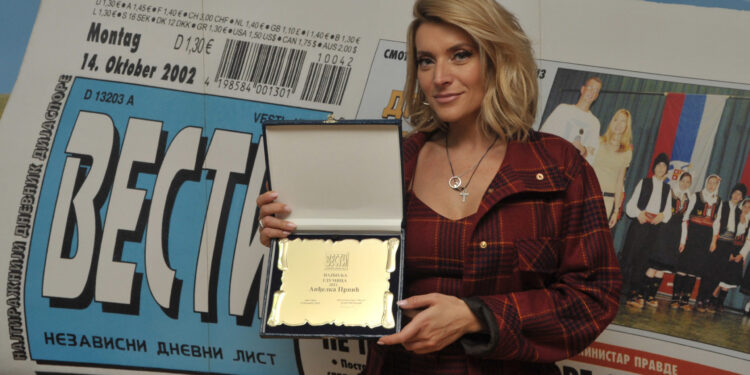 Anđelka Prpić za “Vesti”: Od kukanja vajde nema