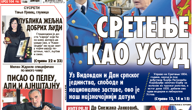Čitajte u “Vestima”: Nacrtao nam mete na čelu!