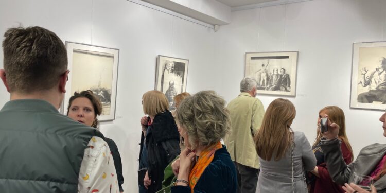 Otvorena izložba “Crteži Miće Popovića” u galeriji Sanjaj