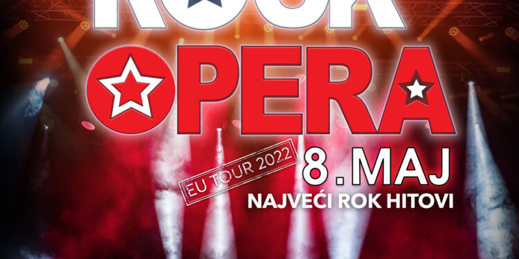 Muzički spektakl „Rok opera“ 8. maja u Kombank dvorani