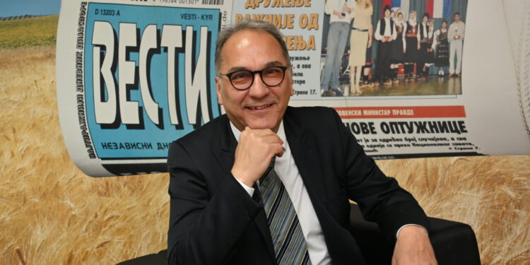 Miljko Živojinović posetio redakciju “Vesti”