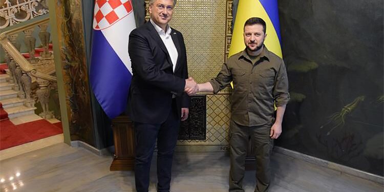 Zelenski Plenkoviću: Hrvatska zna šta je borba za slobodu, pričamo isti jezik