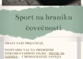 Sport na braniku čovečnosti