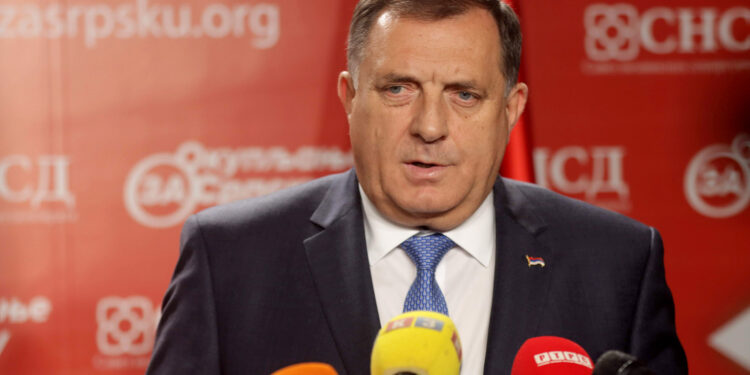Dodik Borelju: RS opredeljena za mir i evropski put