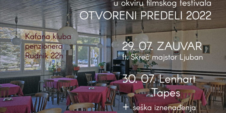 Prigodan muzički program na filmskom festivalu “Otvoreni predeli” na Rudniku
