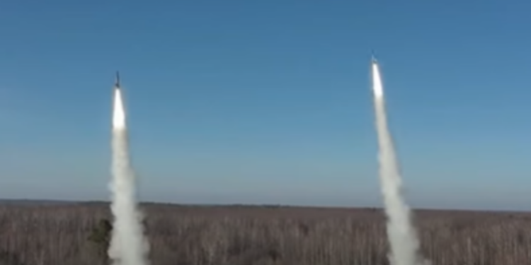 Projektilima na Lugansk