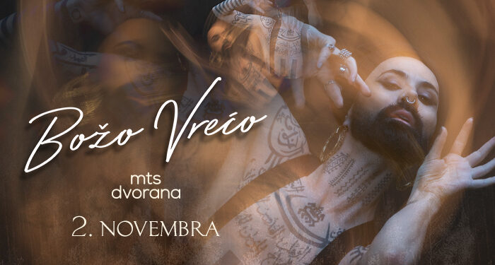 Božo Vrećo 2. novembra u mts Dvorani