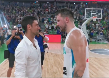 Susret Dončića i Đokovića obišao internet (VIDEO)