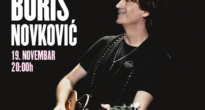 Koncert Borisa Novkovića u Beogradu posle nekoliko godina pauze