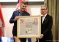 Diplomatski jubilej Srbije i Danske na poštanskoj marki