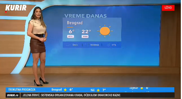 Voditeljka u studiju podigla temperaturu na maksimum, a od njenih reči zaledila se Srbija! (FOTO)