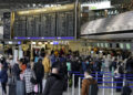 Led otkazao brojne letove u Frankfurtu