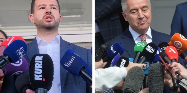 U drugi krug idu Milo Đukanović i Jakov Milatović