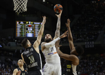 Partizan u Madridu ostvario dupli brejk, meč prekinut zbog opšte tuče