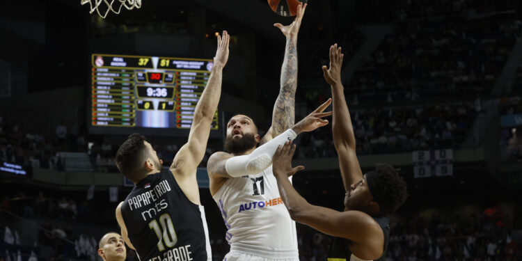 Partizan u Madridu ostvario dupli brejk, meč prekinut zbog opšte tuče