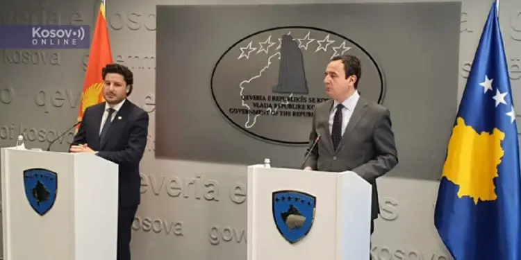 Abazović sa Kurtijem: Slede “istorijski projekti” Crne Gore i Kosova (VIDEO)